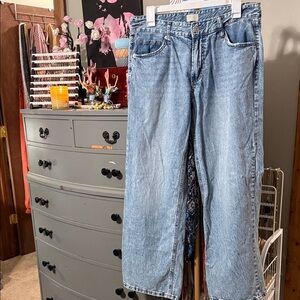 Women's Light Blue Flare Jeans
